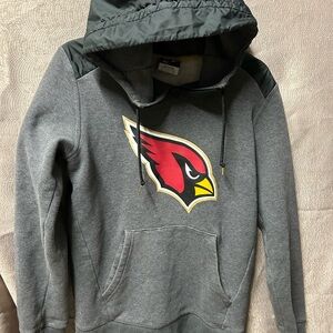 NFL Gray Hoodie with Red and Yellow Logo